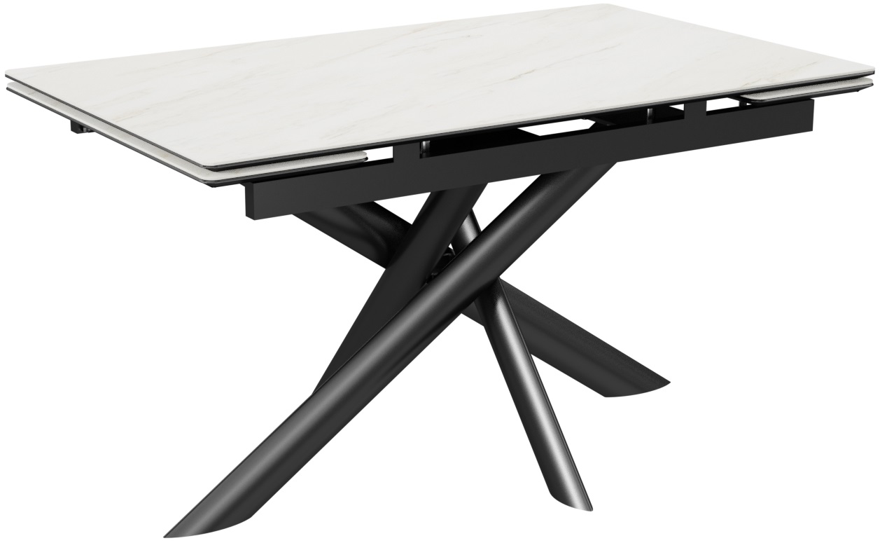 Стол Итали-1C White Marble (белый мрамор)