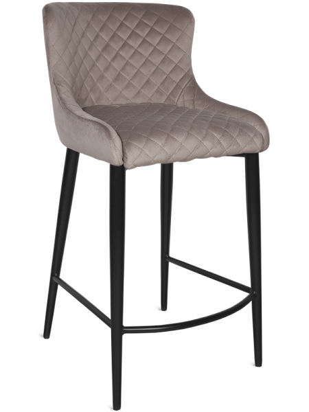 Стул полубарный ONORE черный/ латте