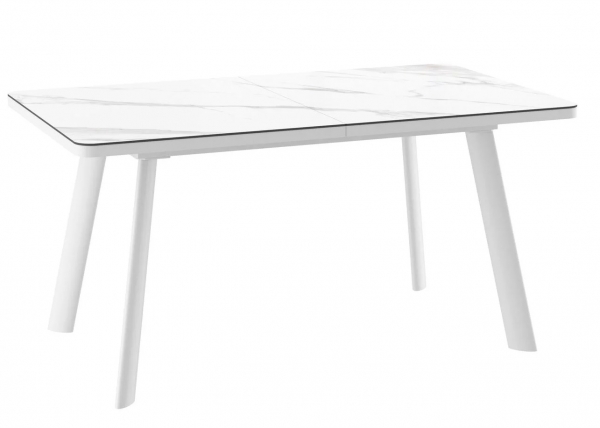 Стол LEON LUX RADIAL-160 calakatta st cer/белый