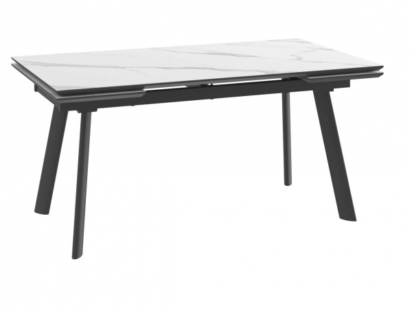 Стол MILANA FOUR-160 calakatta st cer/черный