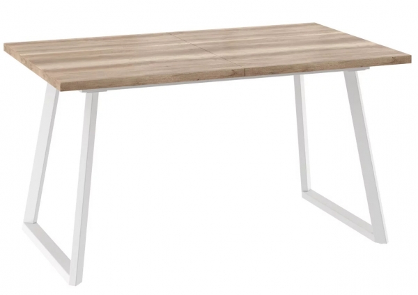 Стол LOFT-140 Дуб каньон/белый