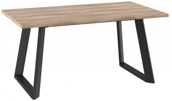 Стол LOFT LUX-160 Дуб каньон/черный