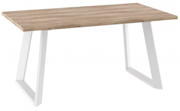 Стол LOFT LUX-160 Дуб каньон/белый