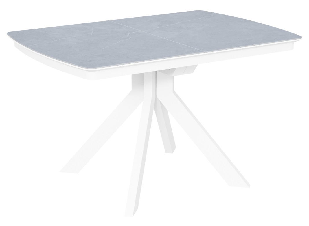 Стол Атланта-3C/Q керамика Armani Grey (серый камень)
