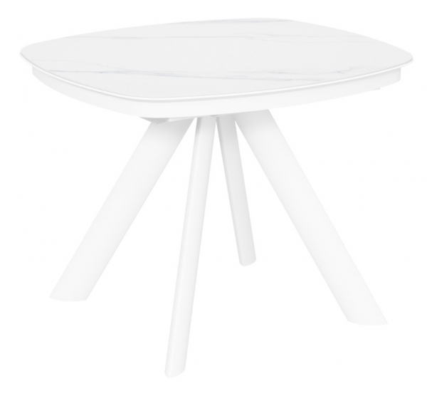 Стол Сохо-1C/E керамика White Marble (белый мрамор)