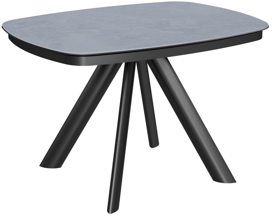 Стол Сохо-1C/Q керамика Armani Grey (серый камень)